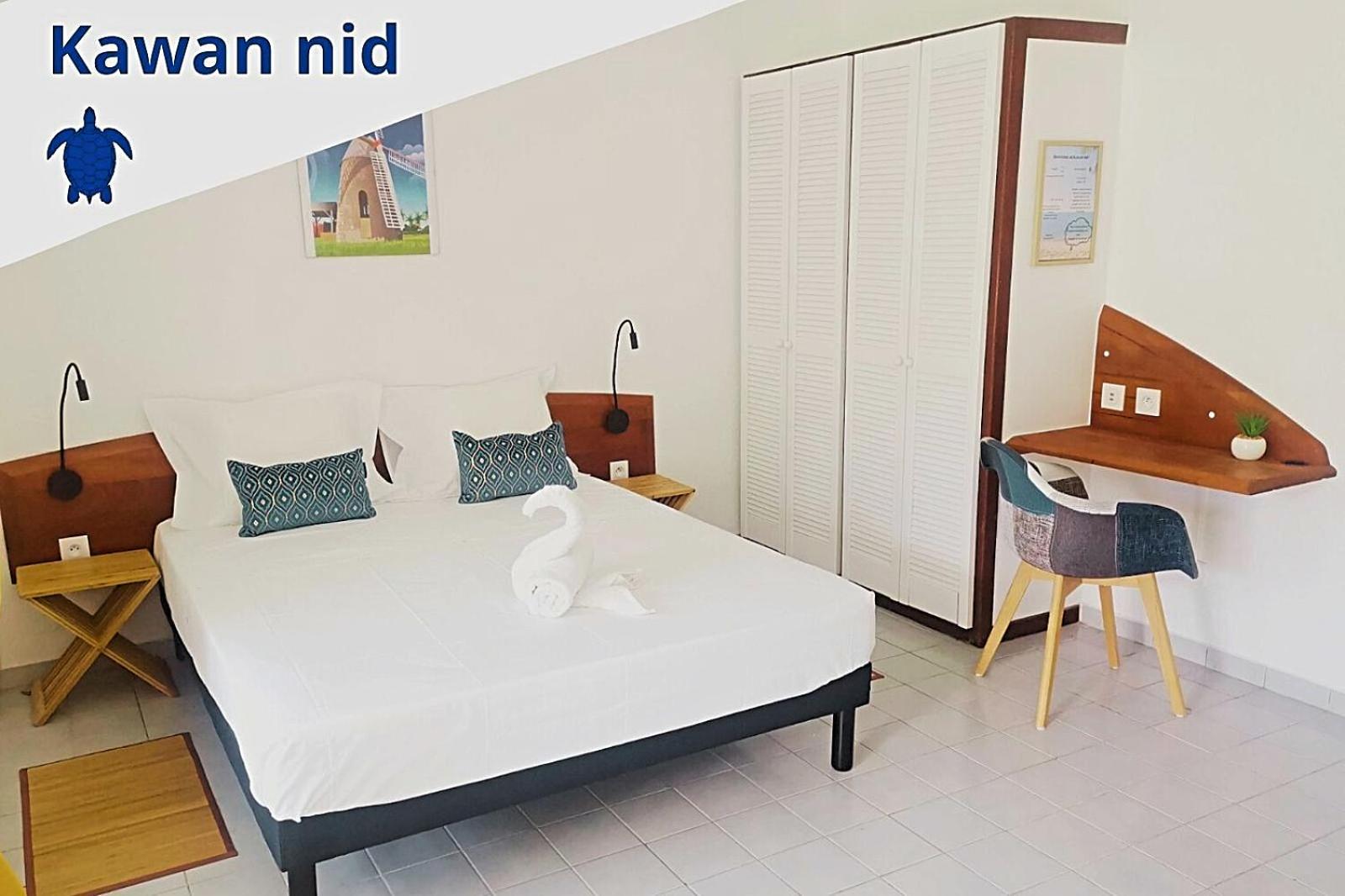 Kawan Nid - Tout Confort, Plage A 2 Min A Pied, Piscine, Wifi, Climatisation Grand-Bourg  Экстерьер фото
